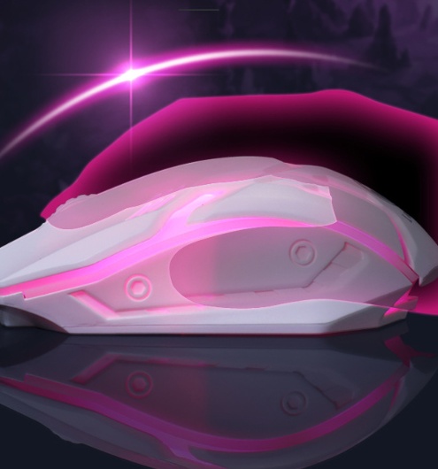 Backlit keyboard and mouse – Bild 2