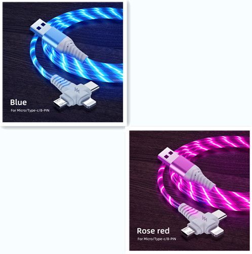 Fast charging cable aluminum alloy streamer data cable – Bild 6