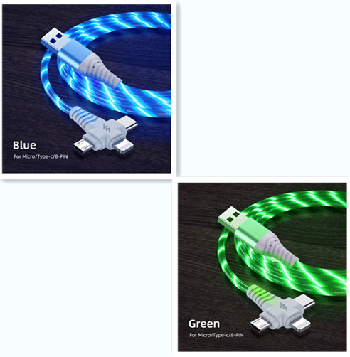 Fast charging cable aluminum alloy streamer data cable – Bild 5