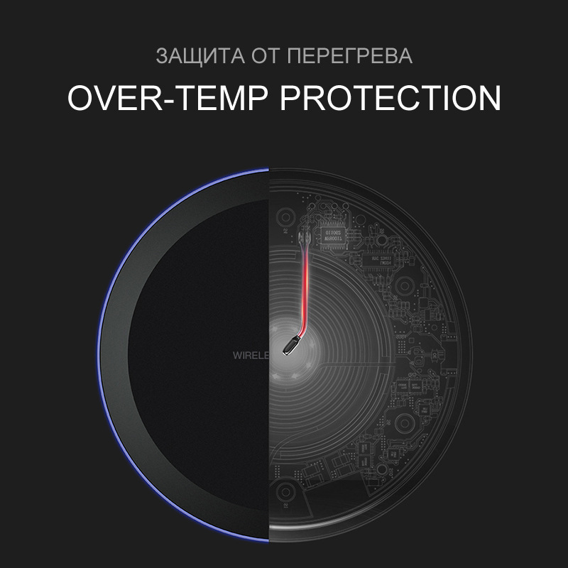 10W 5W USB Fast Wireless Phone Charger – Bild 5
