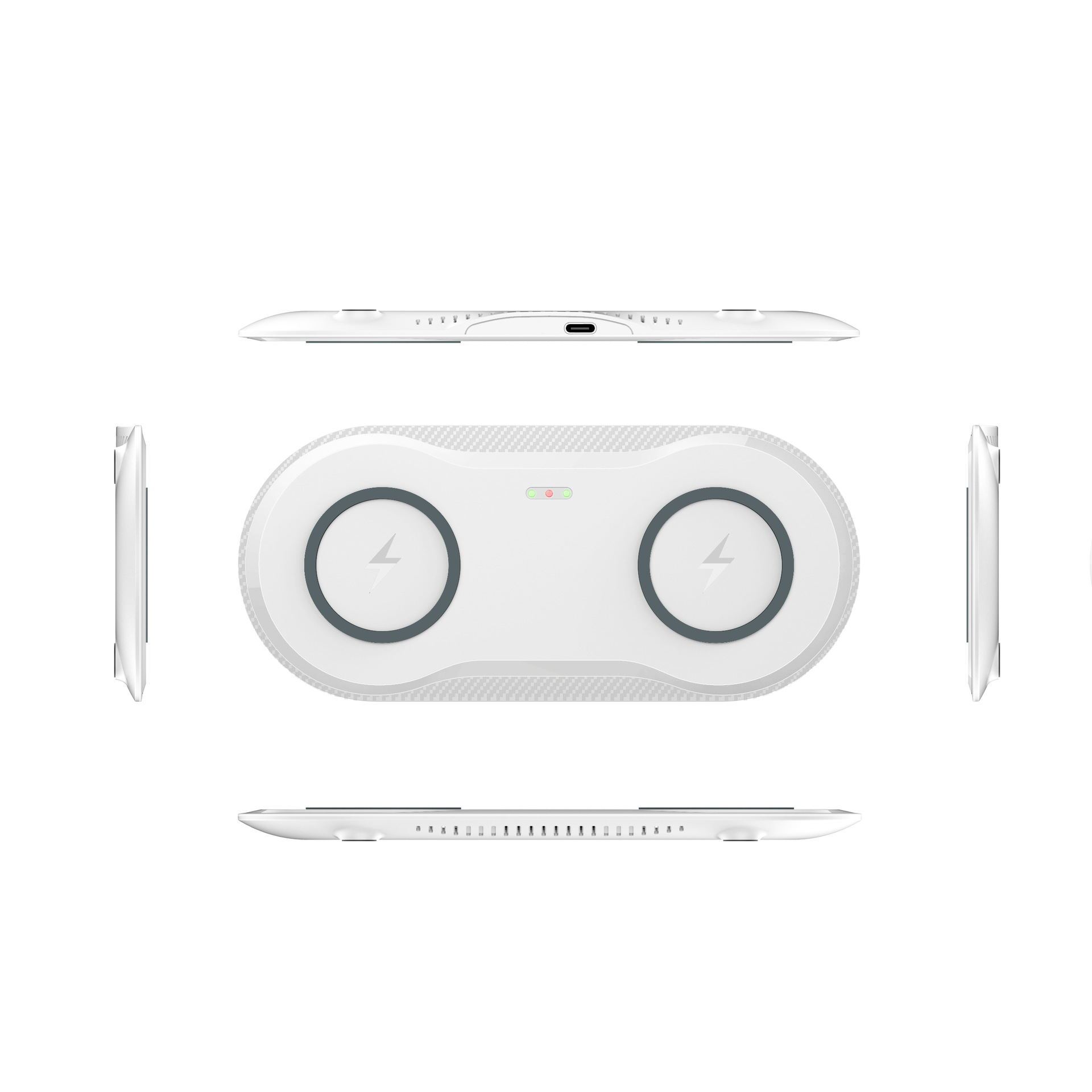 Wireless Charger Dual Mobile Phone Charger – Bild 8