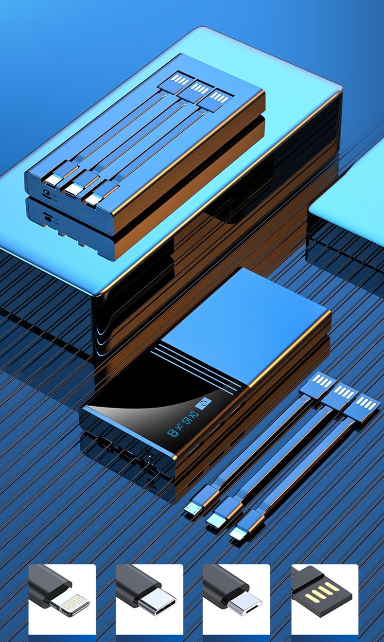 Large Capacity Fast Charging Gift Mobile Power Bank – Bild 4