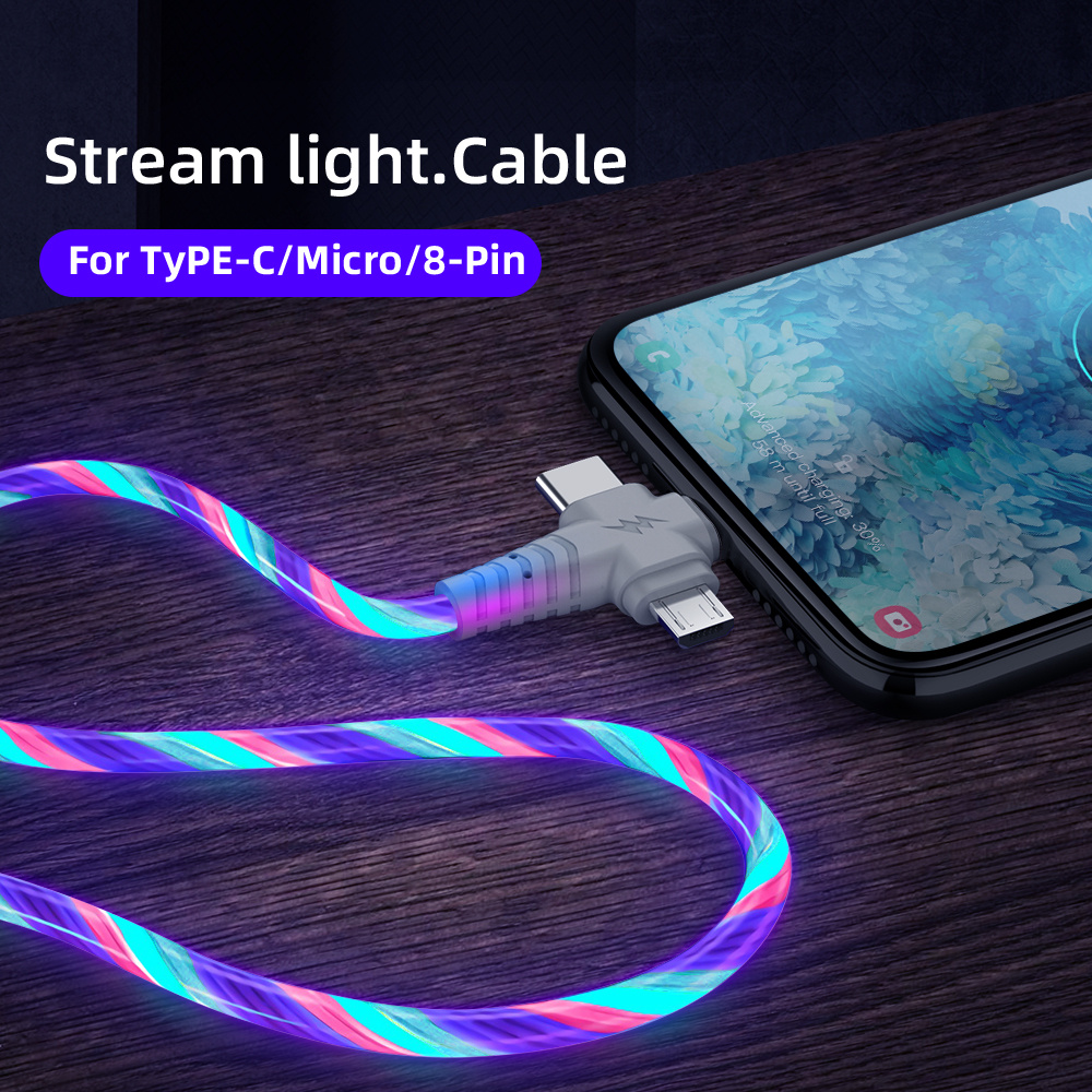 Fast charging cable aluminum alloy streamer data cable – Bild 3