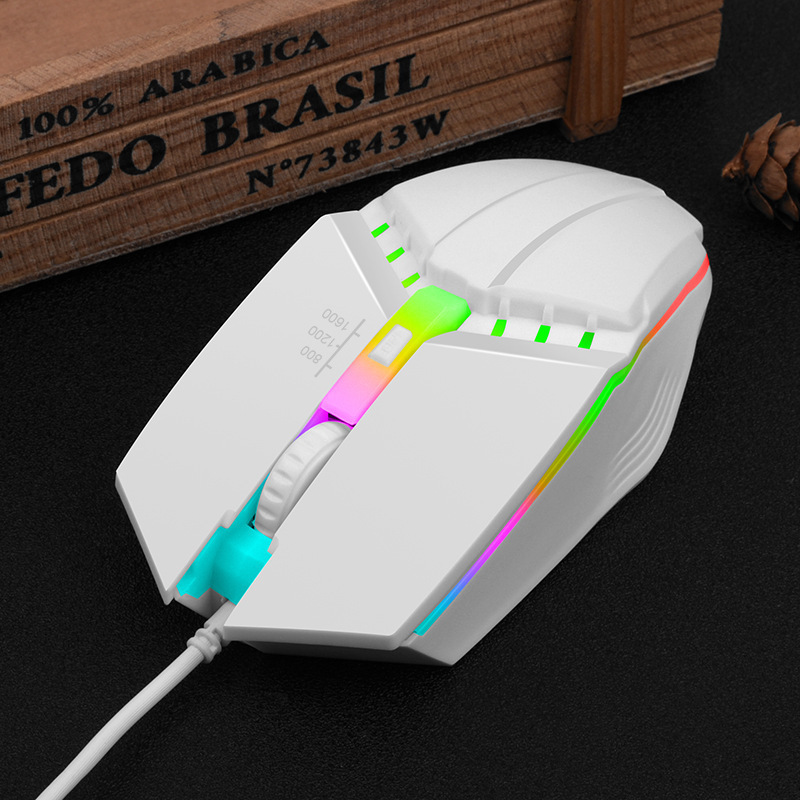 Wired Mouse Usb Glowing Computer Competitive Game – Bild 3